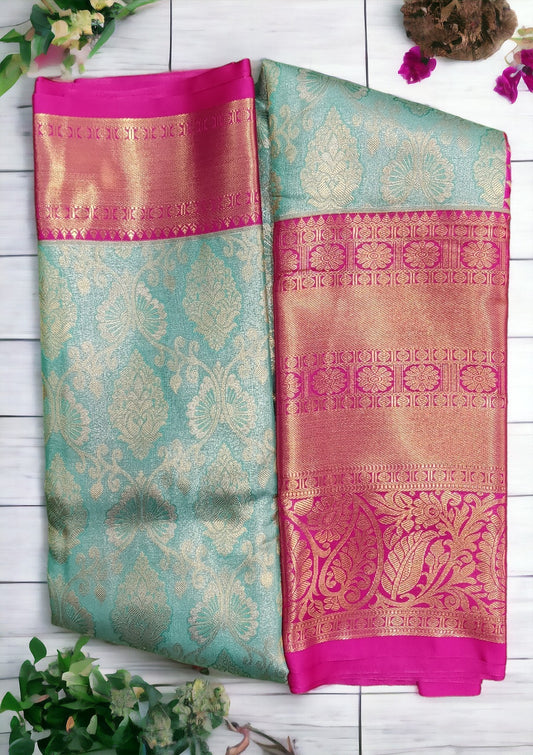 Copper Kuttu Sarees