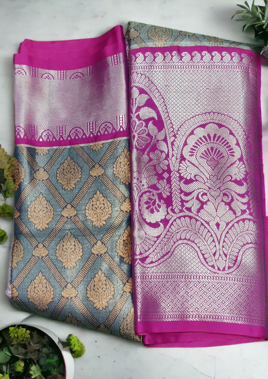 Copper Kuttu Sarees