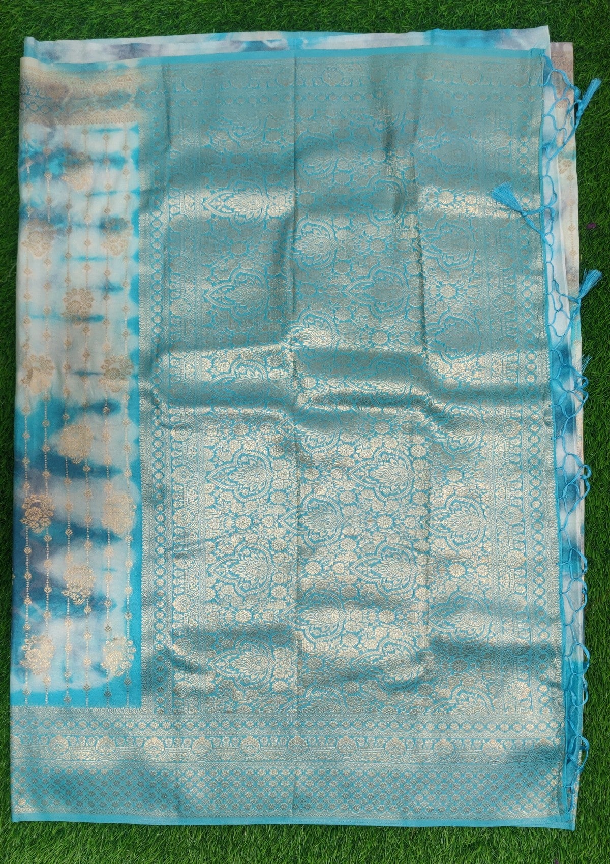 Banaras Shibori Printed Sarees