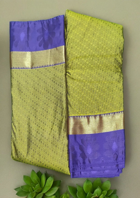 Plain Border Silk Saree