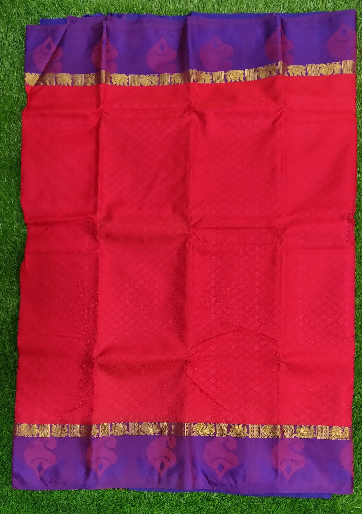 Plain Border Silk Saree