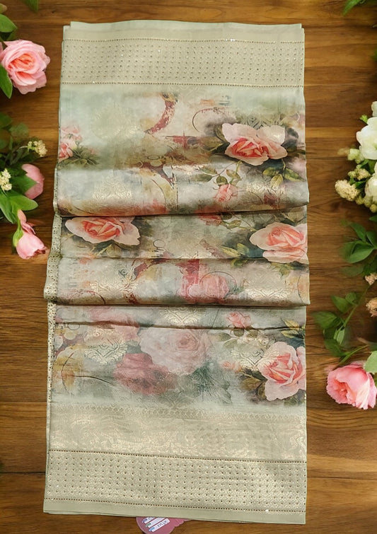Meena Digital Printed Saree